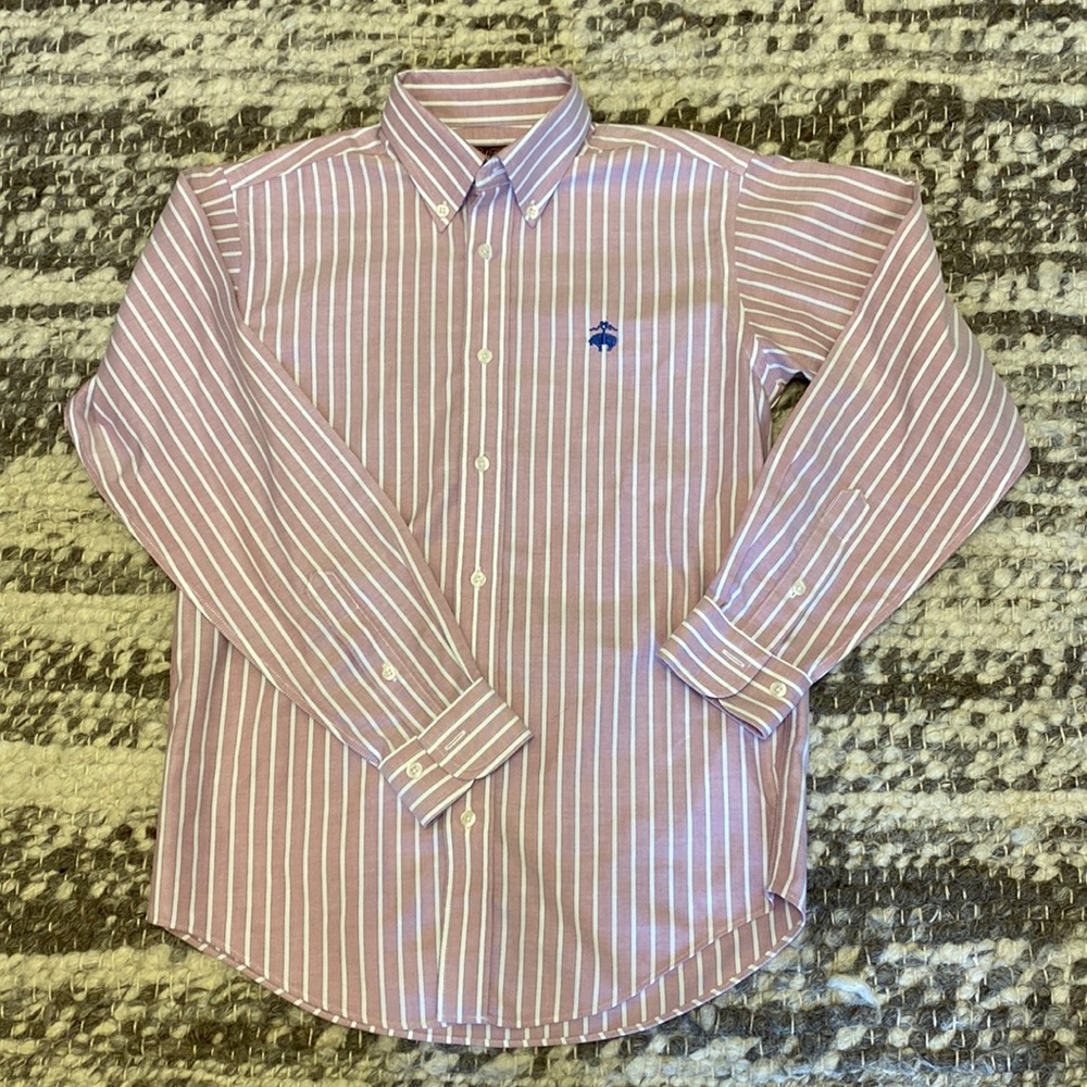 Brooks Brothers Boys button down  Long sleeve dress shirt
